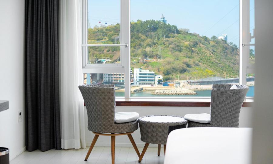 Yeosu Hotel Haven Exteriör bild